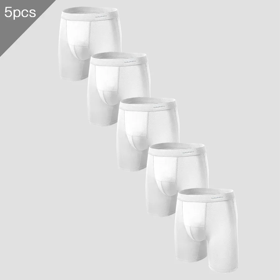 Boxer Shorts Modal - 5PCS Men's anti-leg abrasion sports long