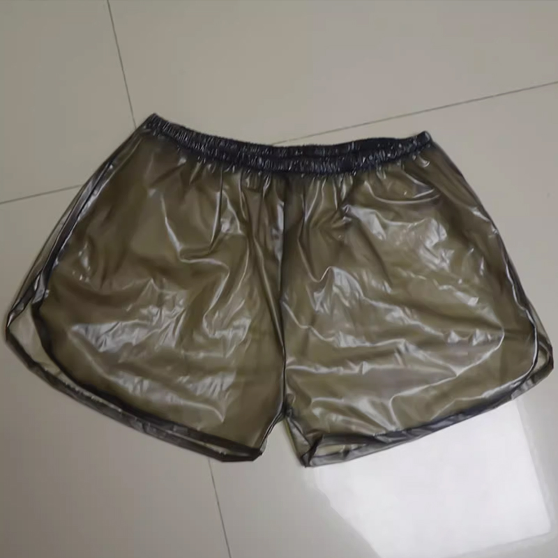 Boxer Shorts Modal - Sexy Couple Transparent PVC Boxer Shorts