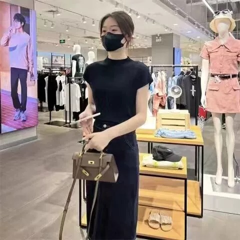 Korean Style Knitted Top Women - Base Layer Top ulasan dan harga