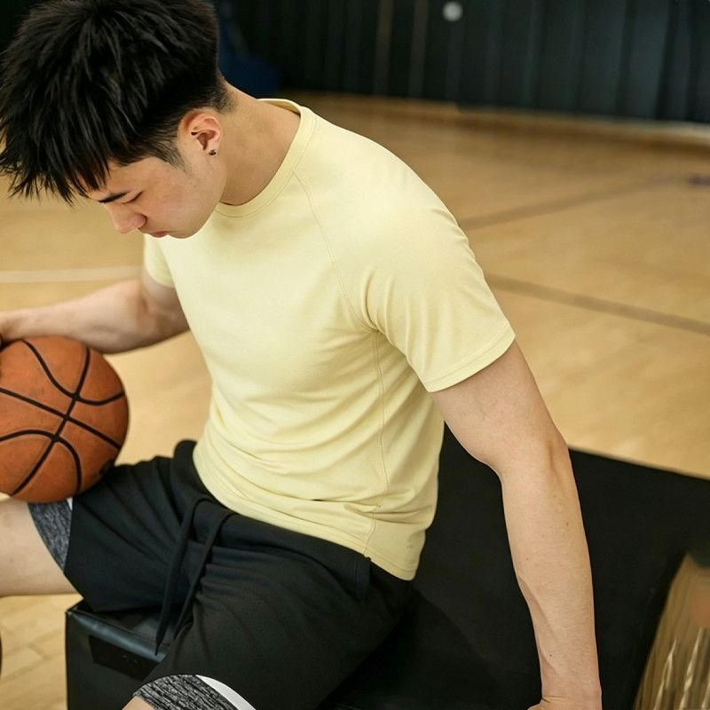 Fitness Suit Athletic O-Neck S - Compression Shorts Athletes ulasan dan harga