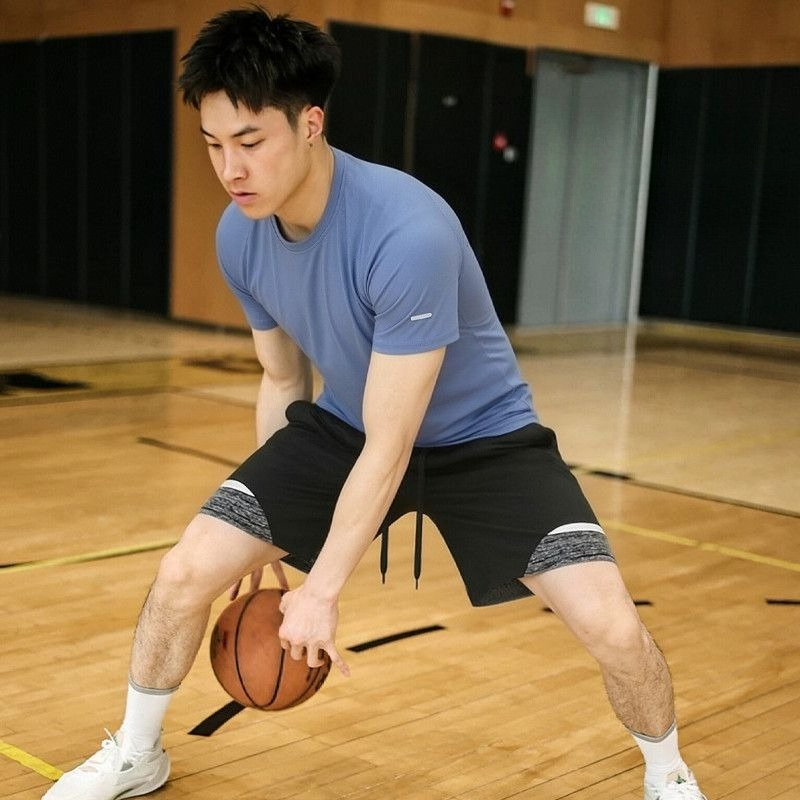 Fitness Suit Athletic O-Neck S - Compression Shorts Athletes ulasan dan harga
