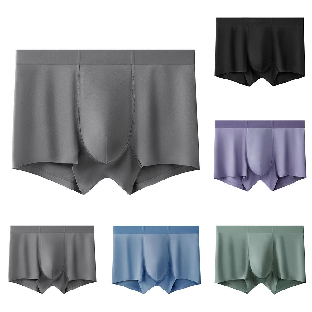 Men Boxer Short Underwear Seam - Pouch Boxer Pouch ulasan dan harga