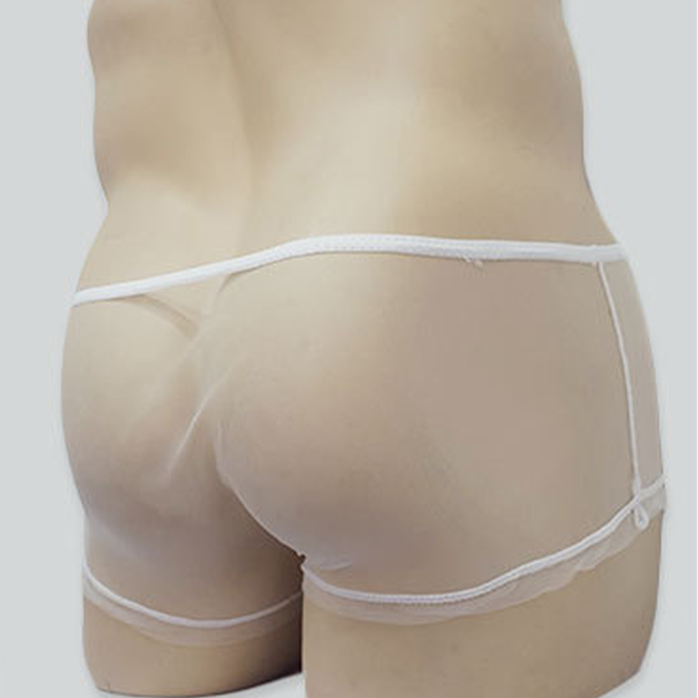 Male Boxer Men Briefs Sheer un - Trunk Breathable Men ulasan dan harga