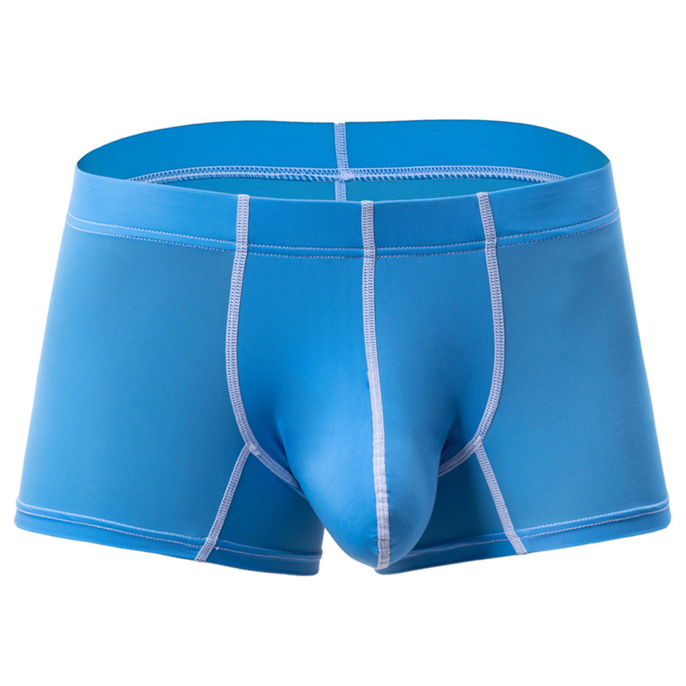 Ice Silk Men\\\'s Underwear Bo - Pouch Boxer Pouch ulasan dan harga