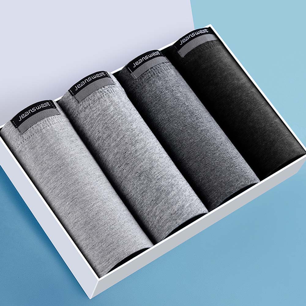 2/3/4Pcs Boxers Man Cotton Bre - Boxer Brief Pack Cotton ulasan dan harga