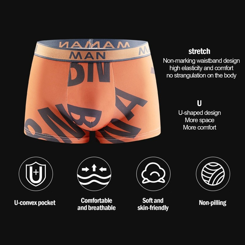 Men's Cotton Seamless Breathab - Multi Pack Underwear ulasan dan harga