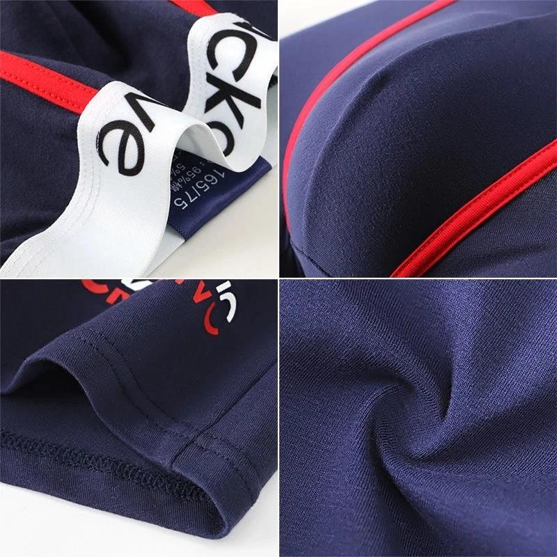 3Pcs Male Panties Cotton Men's - Boxer Brief Pack Cotton ulasan dan harga