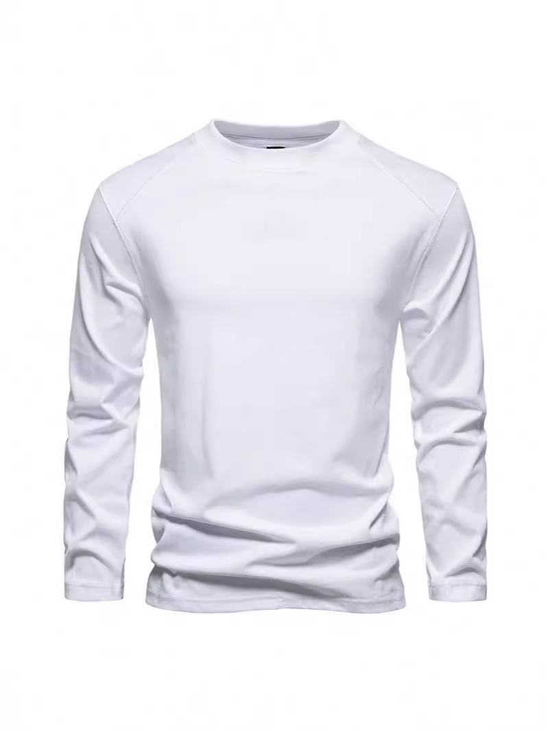 American Men's Long Sleeve T-S - Undershirt Crew Neck ulasan dan harga
