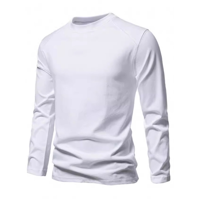 American Men's Long Sleeve T-S - Undershirt Crew Neck ulasan dan harga
