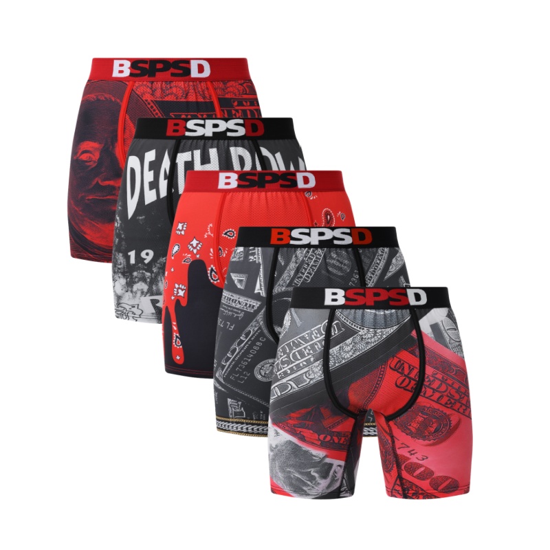 5Pcs Sexy Men Underwear Boxers - Boxer Shorts Modal ulasan dan harga