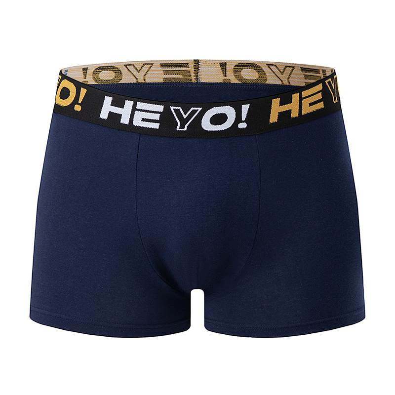 4-Piece Set of Men's Solid Col - Boxer Brief Pack Cotton ulasan dan harga